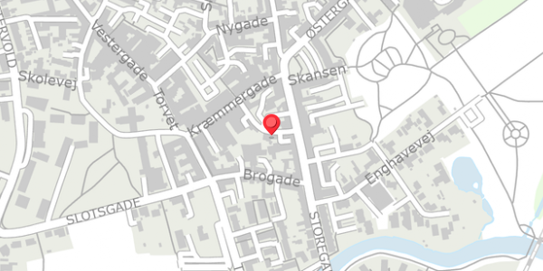 Trafikstøjkort på Fiskergade 1B, . , 6800 Varde