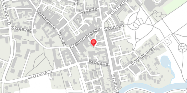 Trafikstøjkort på Fiskergade 5, . , 6800 Varde
