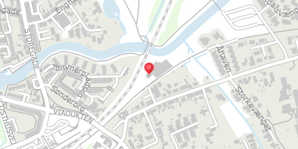 Trafikstøjkort på Gellerupvej 13B, 6800 Varde