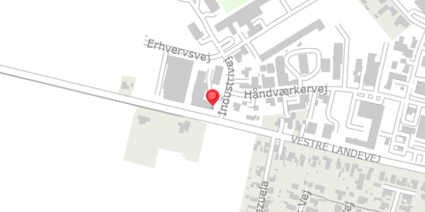 Trafikstøjkort på Industrivej 1, 6800 Varde