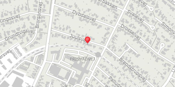 Trafikstøjkort på Juulsvej 5, . , 6800 Varde