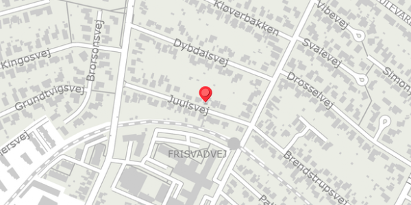 Trafikstøjkort på Juulsvej 6, . , 6800 Varde