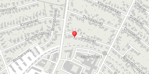 Trafikstøjkort på Juulsvej 19, 6800 Varde