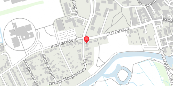 Trafikstøjkort på Slotsgade 29, . , 6800 Varde