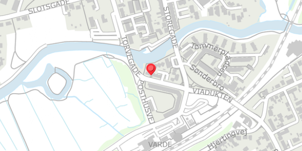 Trafikstøjkort på Torvegade 39, 6800 Varde