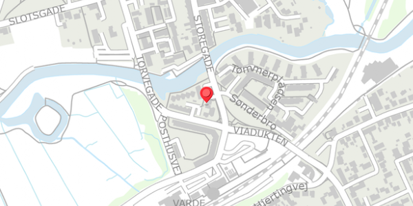 Trafikstøjkort på Torvegade 65, . , 6800 Varde