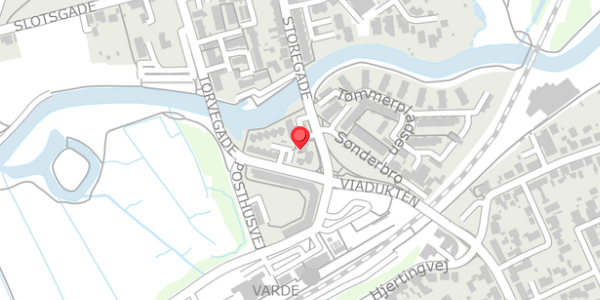 Trafikstøjkort på Torvegade 69, . , 6800 Varde