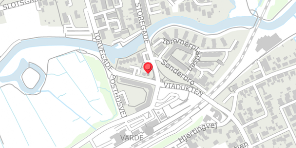 Trafikstøjkort på Torvegade 79, . , 6800 Varde