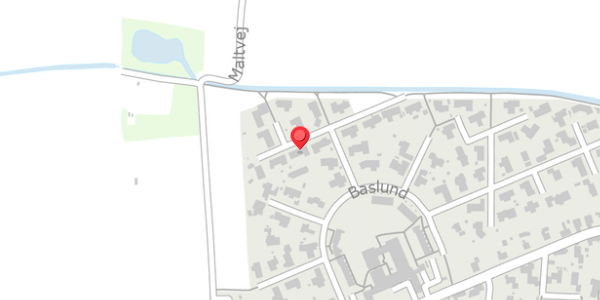 Trafikstøjkort på Baslund 45, . , 6600 Vejen