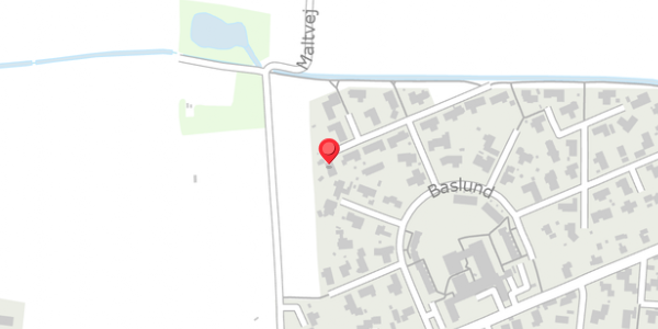 Trafikstøjkort på Baslund 49, 6600 Vejen