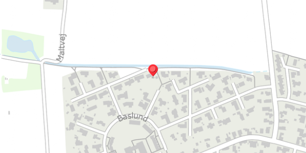 Trafikstøjkort på Baslund 65, . , 6600 Vejen
