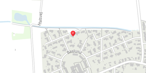 Trafikstøjkort på Baslund 69, . , 6600 Vejen