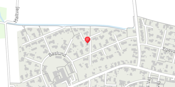 Trafikstøjkort på Baslund 91, . , 6600 Vejen
