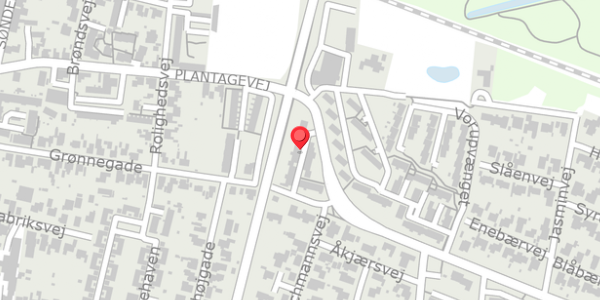 Trafikstøjkort på Hostrupvej 13, 6600 Vejen
