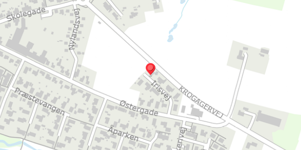 Trafikstøjkort på Irisvej 10, . , 6823 Ansager