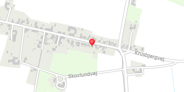 Trafikstøjkort på Krusbjergvej 21, 6870 Ølgod