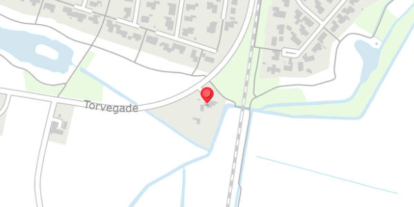 Trafikstøjkort på Torvegade 21, . , 6870 Ølgod