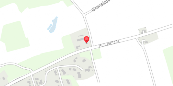 Trafikstøjkort på Holmedal 21, . , 8660 Skanderborg