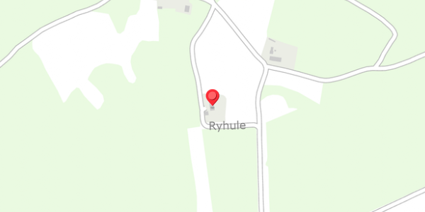 Trafikstøjkort på Ryhule 13, 8740 Brædstrup