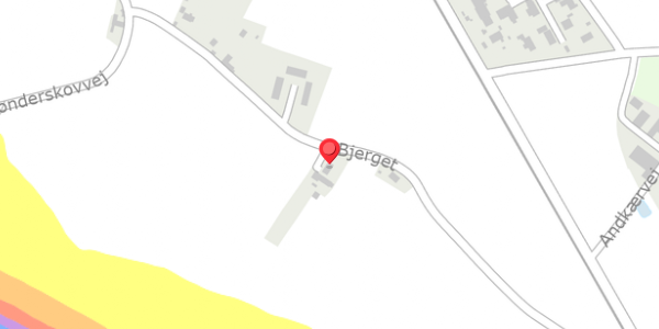 Trafikstøjkort på Bjerget 7, . , 7080 Børkop
