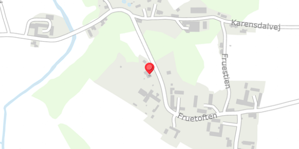 Trafikstøjkort på Fruetoften 10, . , 7000 Fredericia