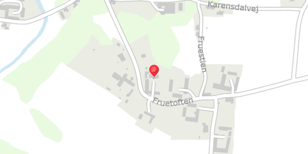 Trafikstøjkort på Fruetoften 11, . , 7000 Fredericia