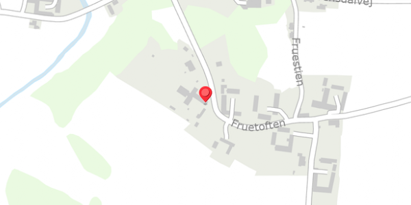 Trafikstøjkort på Fruetoften 14, 7000 Fredericia