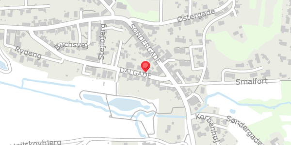 Trafikstøjkort på Dalgade 4A, . , 6040 Egtved