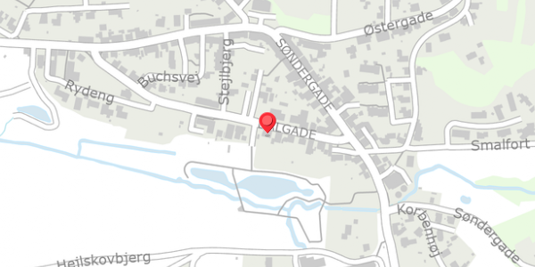 Trafikstøjkort på Dalgade 15, 6040 Egtved
