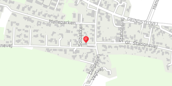 Trafikstøjkort på Dalgasvej 8, . , 7184 Vandel