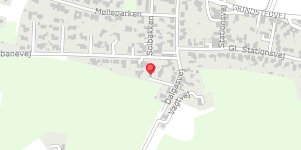 Trafikstøjkort på Dalgasvej 14C, . , 7184 Vandel