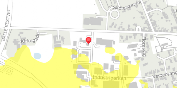 Trafikstøjkort på Industriparken 2, . , 7182 Bredsten