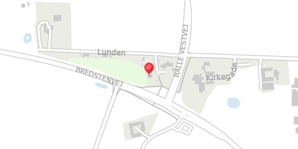 Trafikstøjkort på Lunden 5, . , 7182 Bredsten