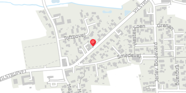 Trafikstøjkort på Vilstrupvej 13, . , 7100 Vejle