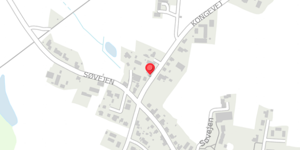 Trafikstøjkort på Kongevej 13, . , 8752 Østbirk