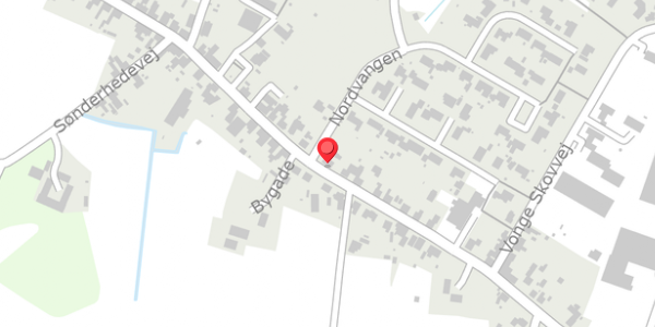 Trafikstøjkort på Bygade 65, . , 7173 Vonge