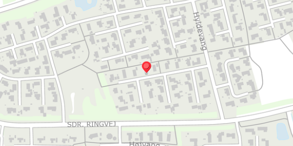 Trafikstøjkort på Hyldevang 310, 7323 Give