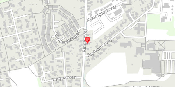 Trafikstøjkort på Ringivevej 25, . , 7323 Give