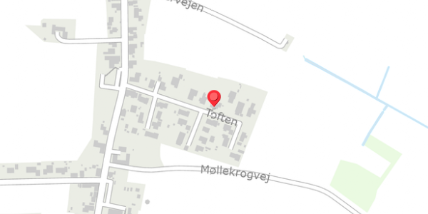 Trafikstøjkort på Toften 13, 7323 Give