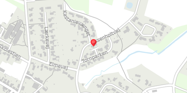 Trafikstøjkort på Tornparken 7, 7173 Vonge