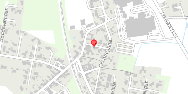 Trafikstøjkort på Ågade 21, 7323 Give