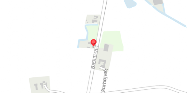 Trafikstøjkort på Bjerrevej 274, . , 8781 Stenderup