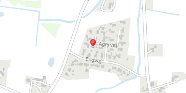 Trafikstøjkort på Agervej 3, . , 7300 Jelling
