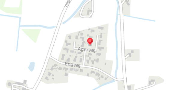 Trafikstøjkort på Agervej 18, . , 7300 Jelling