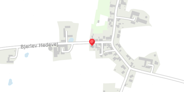 Trafikstøjkort på Bjerlev Hedevej 13, 7300 Jelling