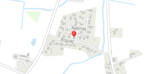 Trafikstøjkort på Engvej 10, . , 7300 Jelling
