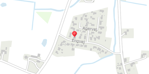 Trafikstøjkort på Engvej 14, . , 7300 Jelling