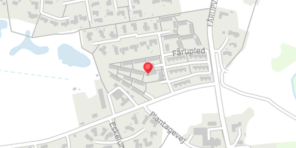 Trafikstøjkort på Fårupled 7E, 7300 Jelling