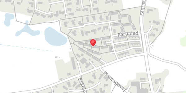 Trafikstøjkort på Fårupled 7L, . , 7300 Jelling