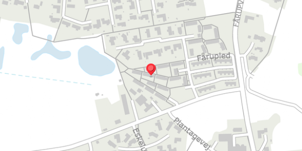 Trafikstøjkort på Fårupled 7M, . , 7300 Jelling